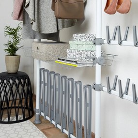 Wenko Bară telescopică verticală Herkules 165–300cm, albă