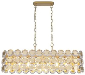 Lustra suspendata ovala design elegant Belle 8LT