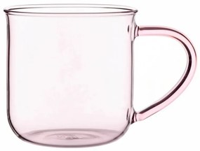 Cana pentru ceai Viva Scandinavia Minima V83049, 400 ml, Sticla, Roz