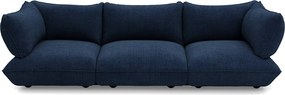 Canapea modulară Sumo Sofa Grand din catifea reiată, culori multiple - Fatboy Culoare: albastru închis (dreapta)