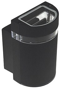 Aplică perete exterior KORTEK 1xGU10/30W/230V IP54 negru