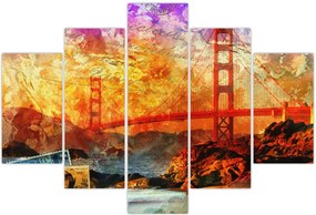 Tablou - Golden Gate, SanFrancisco, California (150x105 cm)