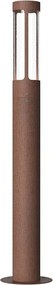 Nordlux - Lampă de exterior HELIX, 1x GU10/8W, 230V, IP44, finisaj ruginiu, 80 cm