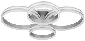 Plafonieră LED dimabilă Globo 67260-90 RUBIO LED/90W/230V 68x85 cm + telecomandă