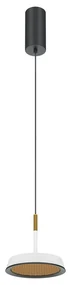 Pendul LED design modern El 14,5cm alb/auriu