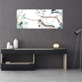Tablou - Animale exotice (120x50 cm)