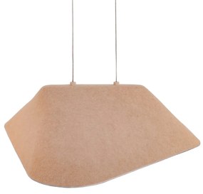 Lustra LED suspendata design modern Carbon crem
