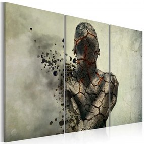 Tablou - The man of stone - triptych