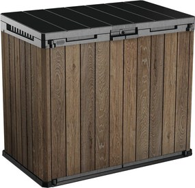 Cutie de depozitare pentru grădină maro închis din plastic Deco – Keter