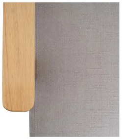 Fotoliu gri cu tapițerie din chenille Vintage – Casa Selección