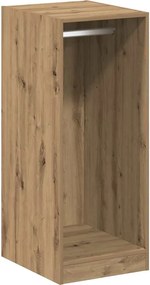 vidaXL Dulap cu raft cu depozitare Stejar Artizanal 41 x 48 x 102 cm