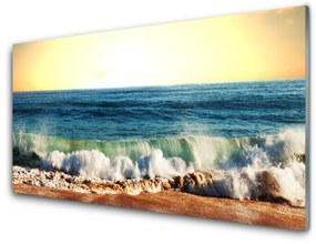 Tablouri acrilice Ocean Beach Peisaj Maro Albastru