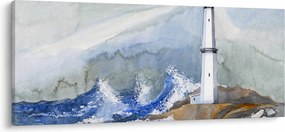 Tablou cu pictura farului (120x50 cm)