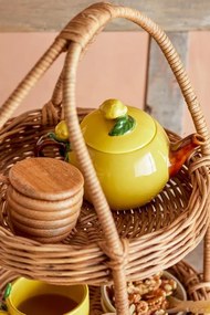 Ceainic galben din ceramică – Limone