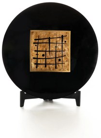 STONES Set de 3 farfurii decorative 50cm X 50cm H. 8cm | Aosom Romania