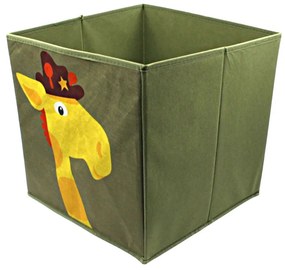 Cutie depozitare animăluț girafă 30×30 cm