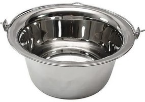 Ceaun din inox cu maner, 30 L, Perfect Home