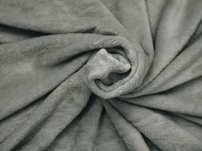 Patura din microplus CALMI 150x200 cm gri