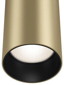 Pendul design tehnic Focus auriu mat