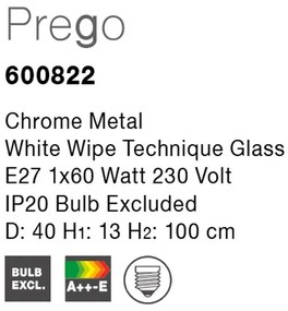Lustra, Pendul design clasic Prego 40cm NVL-600822