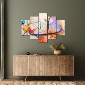 Tablou - Abstract, pasăre (150x105 cm)