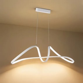 Brilagi-LED Lustră suspendată reglabilă pe cablu TWISTER LED/60W/230V 3000-6000K albă+telecomandă