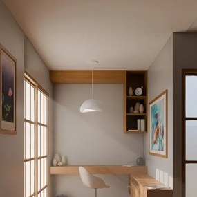 Brilagi - Pendul WABI SABI pe cablu, 1xE27/40W/230V, alb