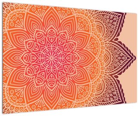 Tablou - Mandala artă (90x60 cm)