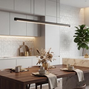 HOMCOM Lampă suspendată cu telecomandă și funcție memorare, dimmabilă cu temperaturi de culoare ajustabile | Aosom Romania