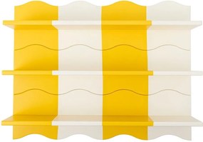 Raft de copii galben/alb 80 cm Bubbi – Bloomingville Mini