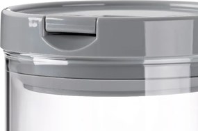 Borcan de sticlă Kela ARIK 600 ml, gri, 0,6 l