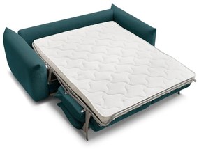 Canapea albastră extensibilă 214 cm Ernest – Bobochic Paris