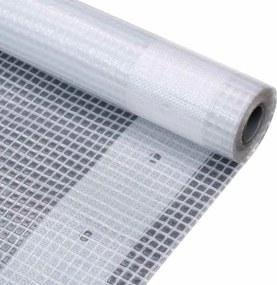 vidaXL Prelată Leno 260 g/m², alb, 3 x 2 m