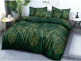 Lenjerie de pat din microfibra VENECIA verde Dimensiune lenjerie de pat: 70 x 90 cm | 140 x 220 cm