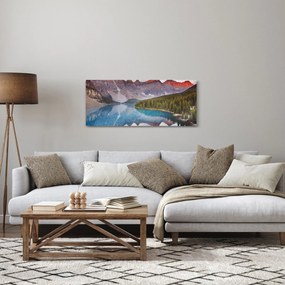 Tablou - Peisaj montan din Canada (120x50 cm)