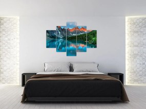 Tablou - Lac turcoaz (150x105 cm)