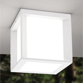 Orion HENRY - Corp de iluminat exterior 1xE27/15W/230V 16x16 cm IP44 alb