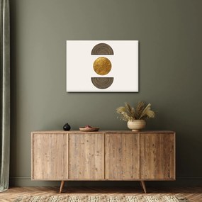 Tablou - Ornament de aur N⁰1 (70x50 cm)