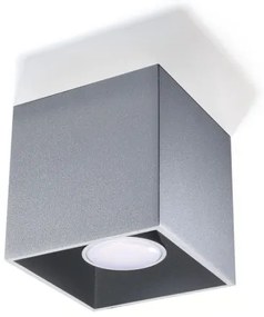 Plafonieră QUAD 1 1xGU10/40W/230V gri