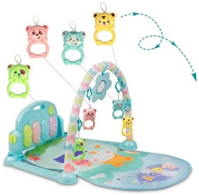 Saltea interactivă de joacă, cu pian, 3 în 1 Baby XXL
