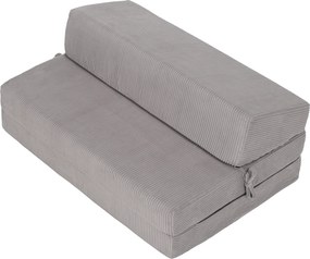 Saltea pliabilă/fotoliu extensibil, 2 in 1, gri, VEDIS