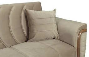 Canapea Extensibila 3 Locuri Toronto, 242 X 85 X 93 Cm