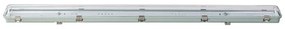 Corp de iluminat fluorescent industrial 2xG13/18W/230V IP65 126 cm