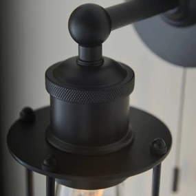 Endon 99948 - Aplica de perete pentru baie CREW, 1xE27/6W/230V, IP44, negru