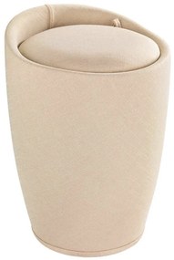 Cos de rufe 2 in 1 Wenko Candy, 20l, Material textil, Bej