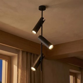 Brilagi - Lustra pe tijă BRANCH 3xGU10/30W/230V neagră