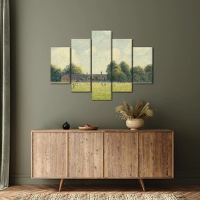 Tablou - Camille Pissarro, Hampton Court Green, reproducere (150x105 cm)