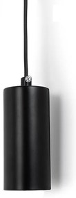 Aplica de perete cu 2 puncte de lumina COMO negru