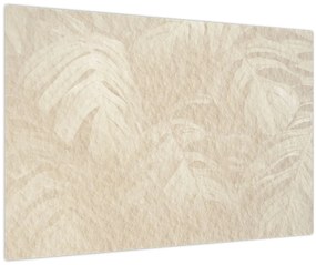 Tablou - Frunze în textură (90x60 cm)