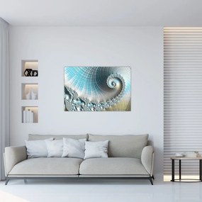 Tablou - Spirale texturate (90x60 cm)